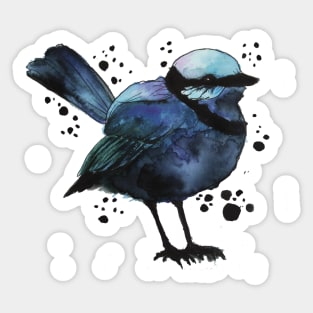 Chubby bird Sticker